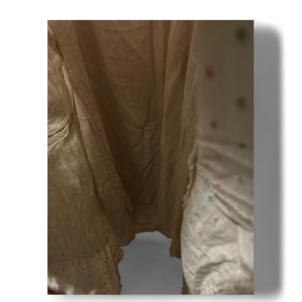 Kristin Miles Multicolor Polka Dot Top/Babydoll Dress, Size 3X - Picture 7 of 10